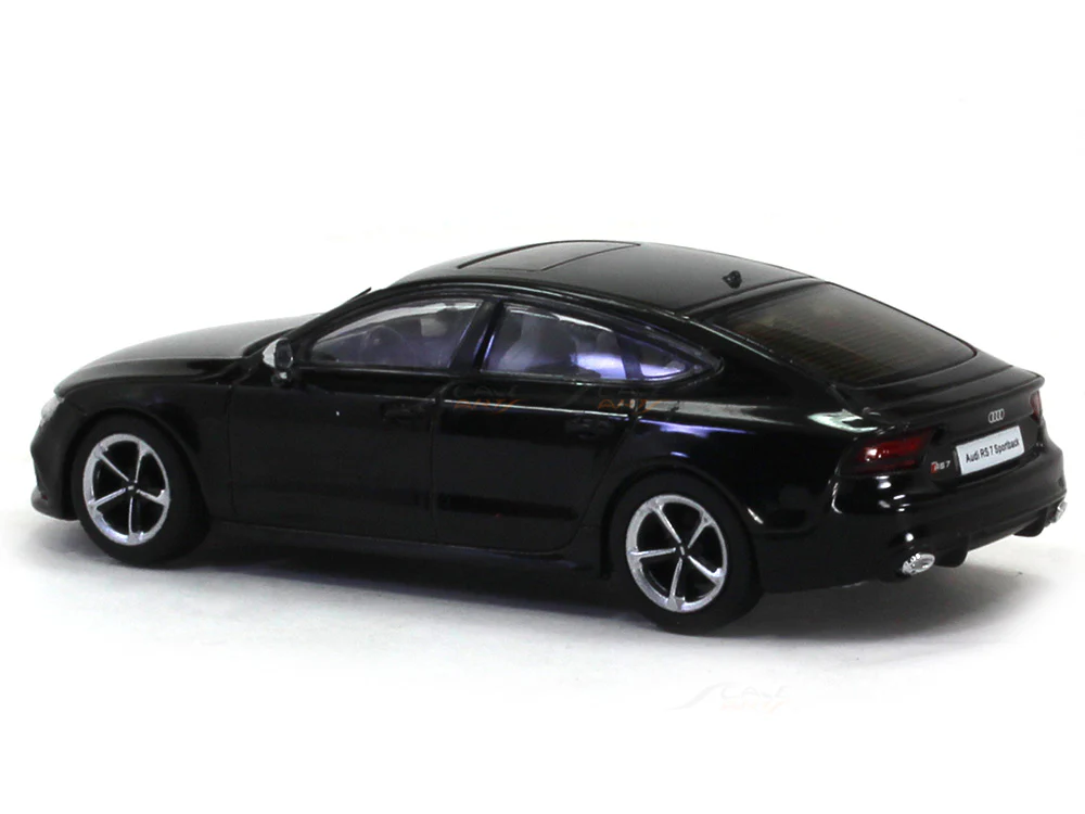 Audi RS7 Sportback black 1:64 GCD diecast scale miniature car - Image 3