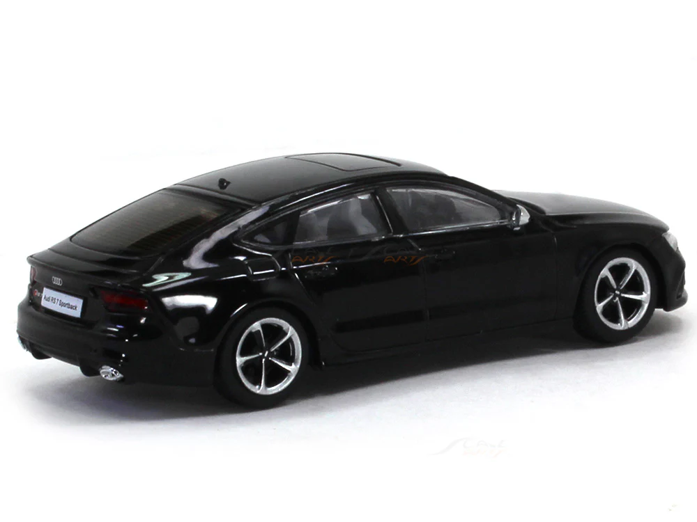 Audi RS7 Sportback black 1:64 GCD diecast scale miniature car - Image 4
