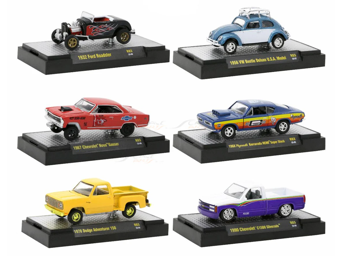 Auto-Thentics Release 83 Chase set 1:64 M2 Machines diecast scale model car 32500-83