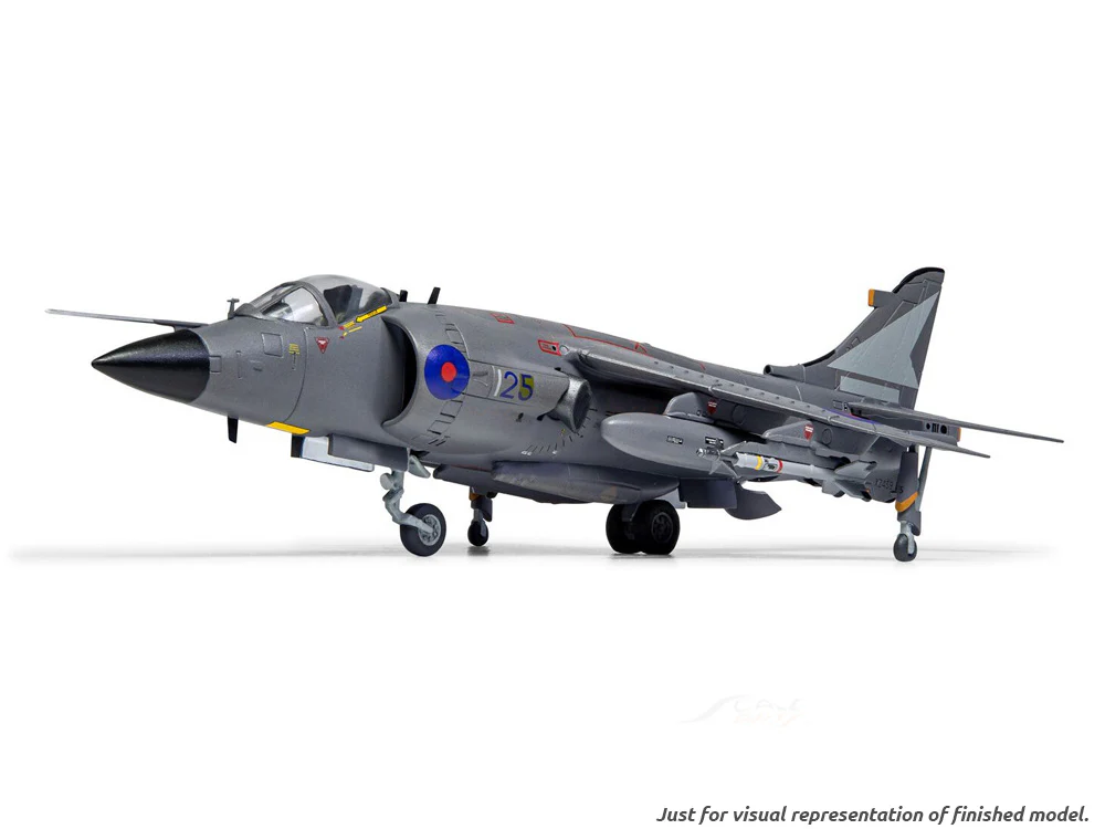 BAe Sea Harrier FRS 1 1:72 Airfix plastic model kit fighter jet - Image 3