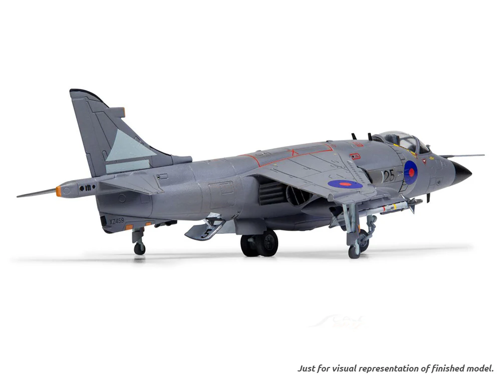 BAe Sea Harrier FRS 1 1:72 Airfix plastic model kit fighter jet - Image 4