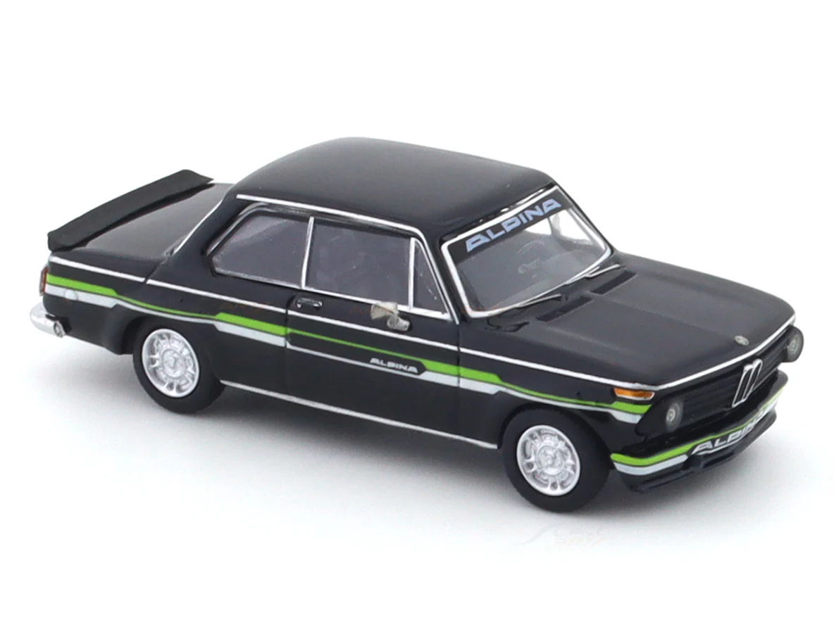 BMW 2002 Turbo black 1:64 Yungshing diecast scale model car - Image 7