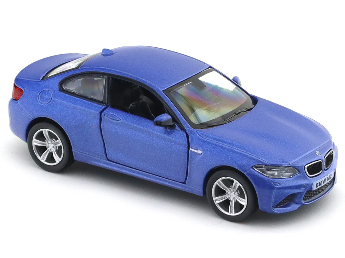 BMW M2 Coupe Blue 1:33-42 RMZ City licensed pull back car scale model - Image 10