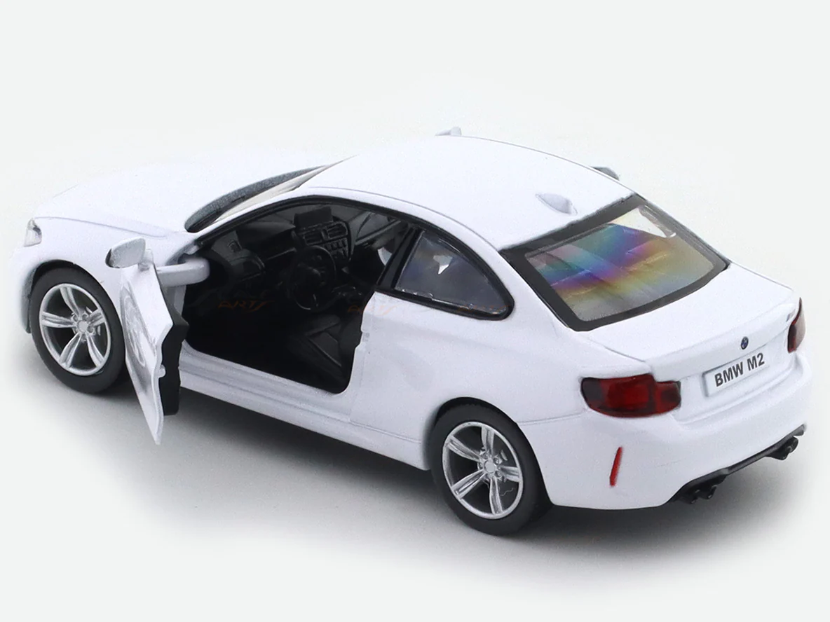 BMW M2 Coupe White 1:33-42 RMZ City licensed pull back car scale model - Image 10