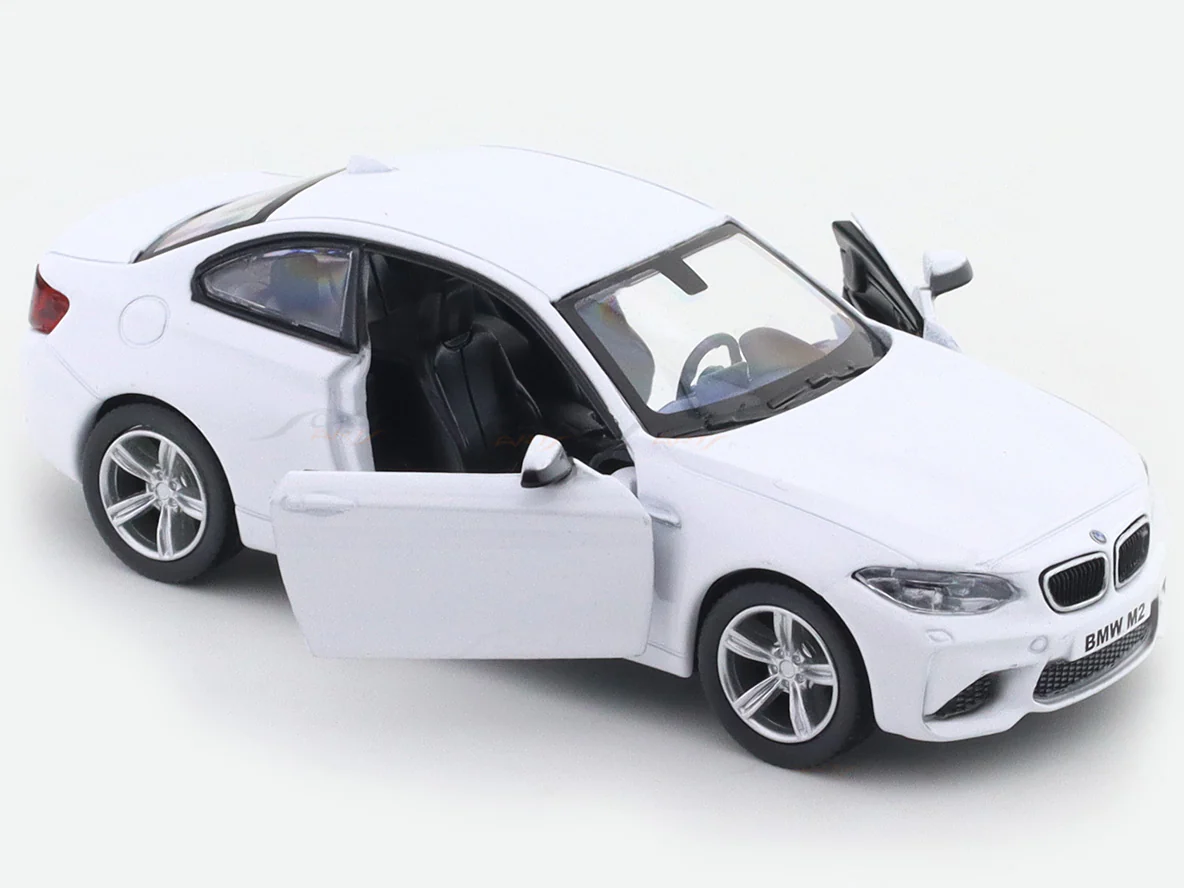 BMW M2 Coupe White 1:33-42 RMZ City licensed pull back car scale model - Image 9