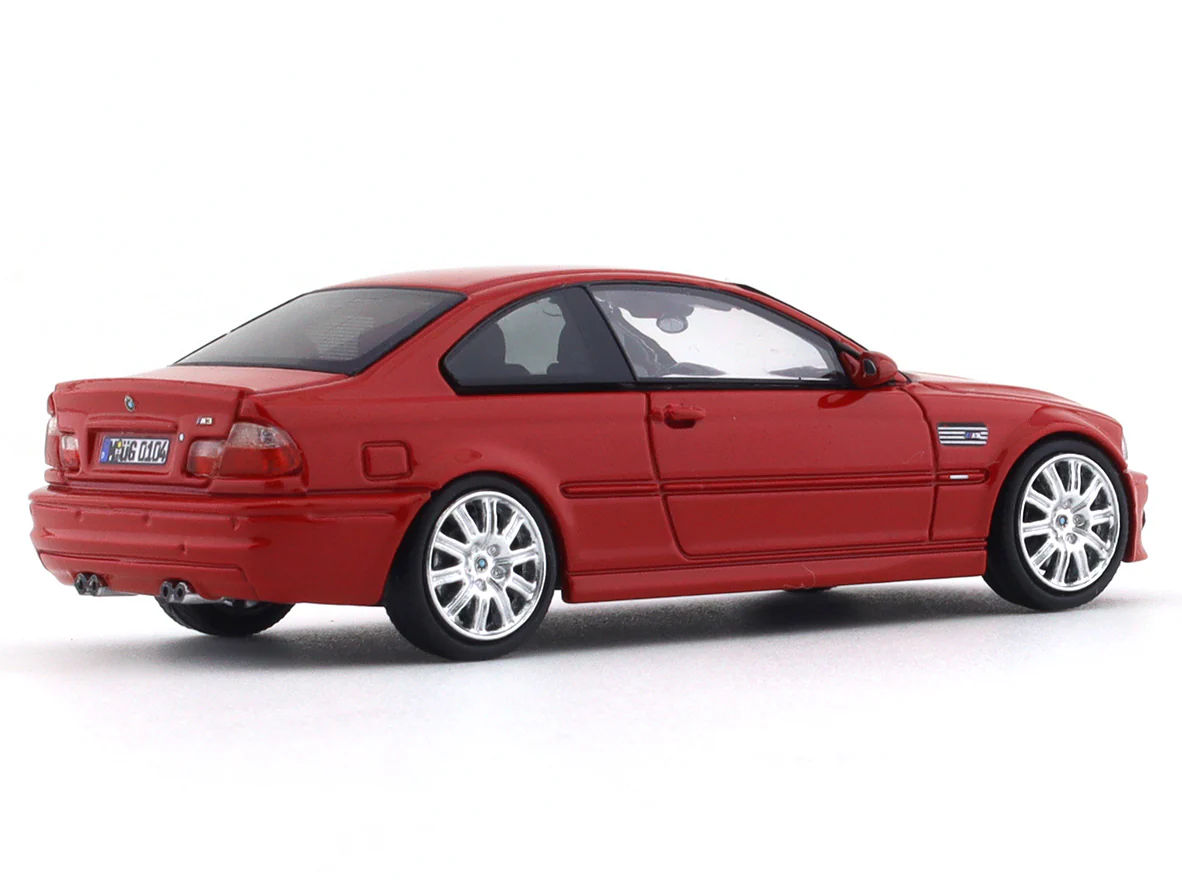 BMW M3 CSL E46 red 1:64 Stance Hunters diecast scale model car - Image 4