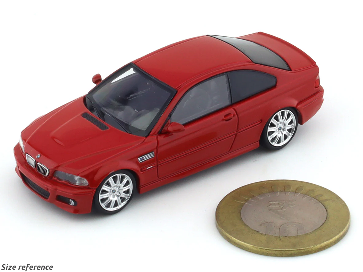 BMW M3 CSL E46 red 1:64 Stance Hunters diecast scale model car - Image 9