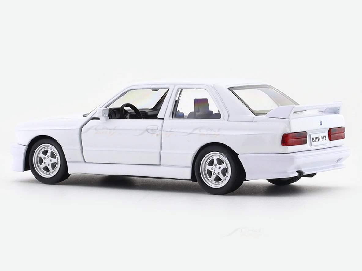 BMW M3 E30 White 1:33-42 RMZ City licensed pull back car scale model - Image 4