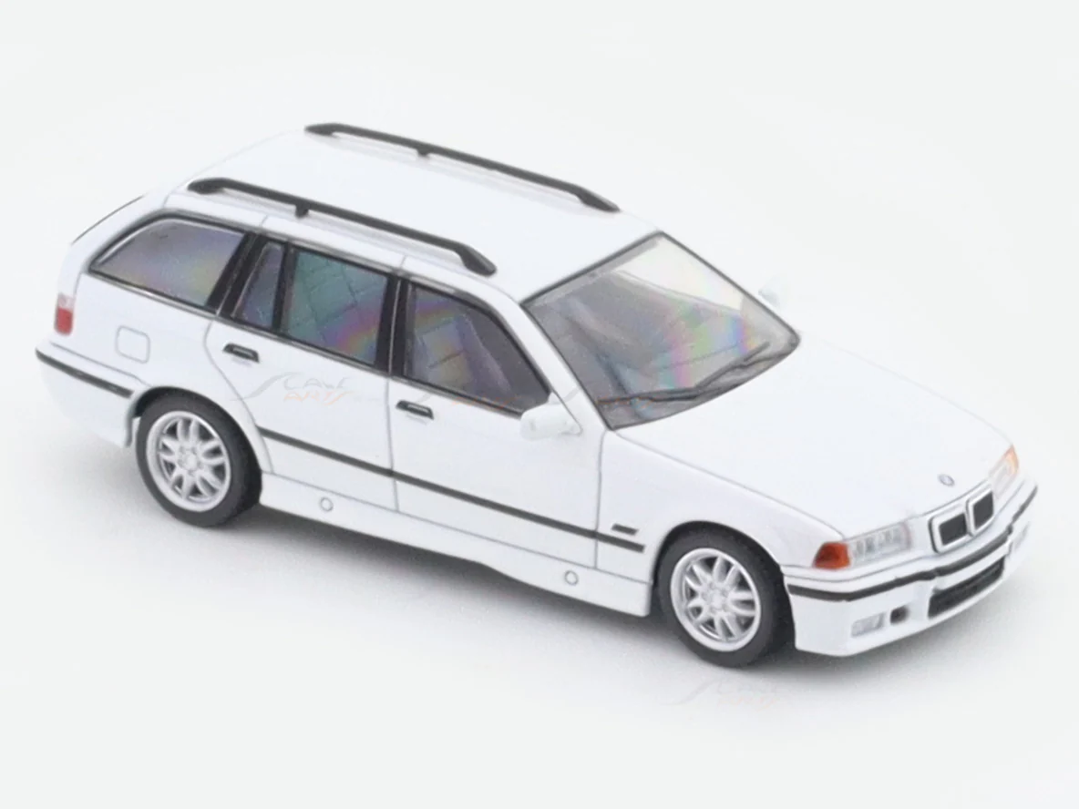 BMW M3 E36 Stock White 1:64 Mortal diecast scale model miniature car collectible - Image 7