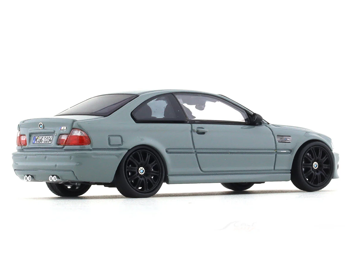 BMW M3 E46 grey 1:64 Stance Hunters diecast scale model collectible - Image 4