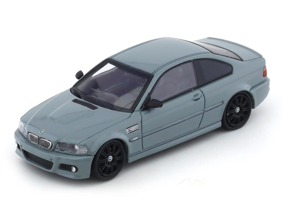 BMW M3 E46 grey 1:64 Stance Hunters diecast scale model collectible - Image 7