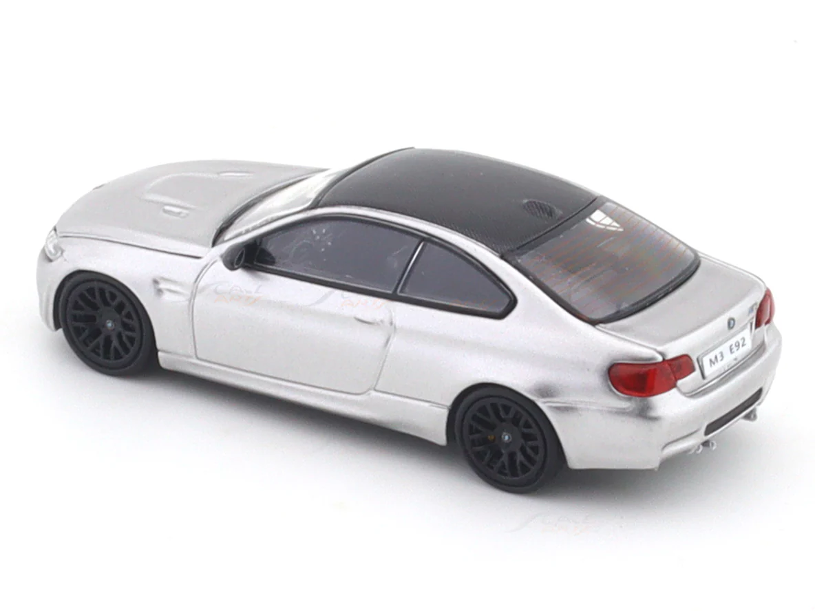 BMW M3 E92 silver 1:64 Model Attudide diecast scale model car - Image 11