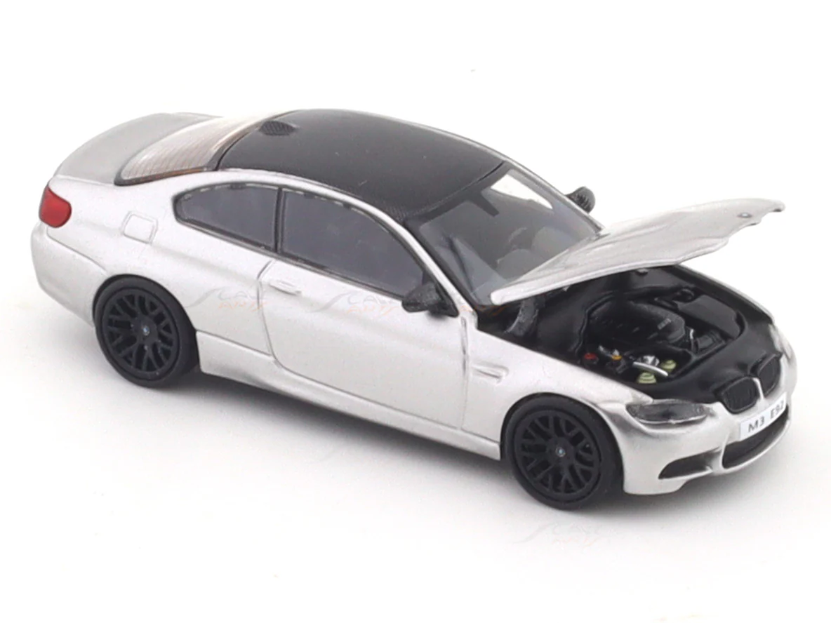 BMW M3 E92 silver 1:64 Model Attudide diecast scale model car - Image 12