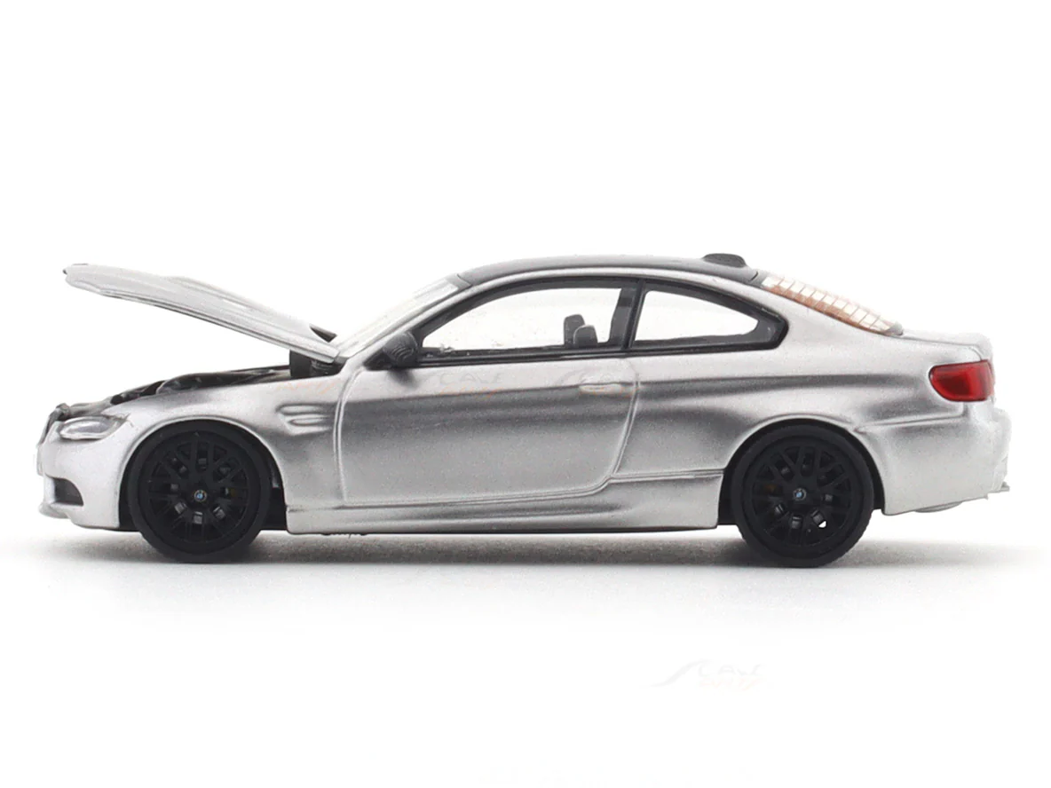 BMW M3 E92 silver 1:64 Model Attudide diecast scale model car - Image 8