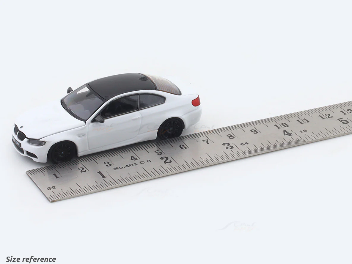 BMW M3 E92 white 1:64 Model Attudide diecast scale model car - Image 13