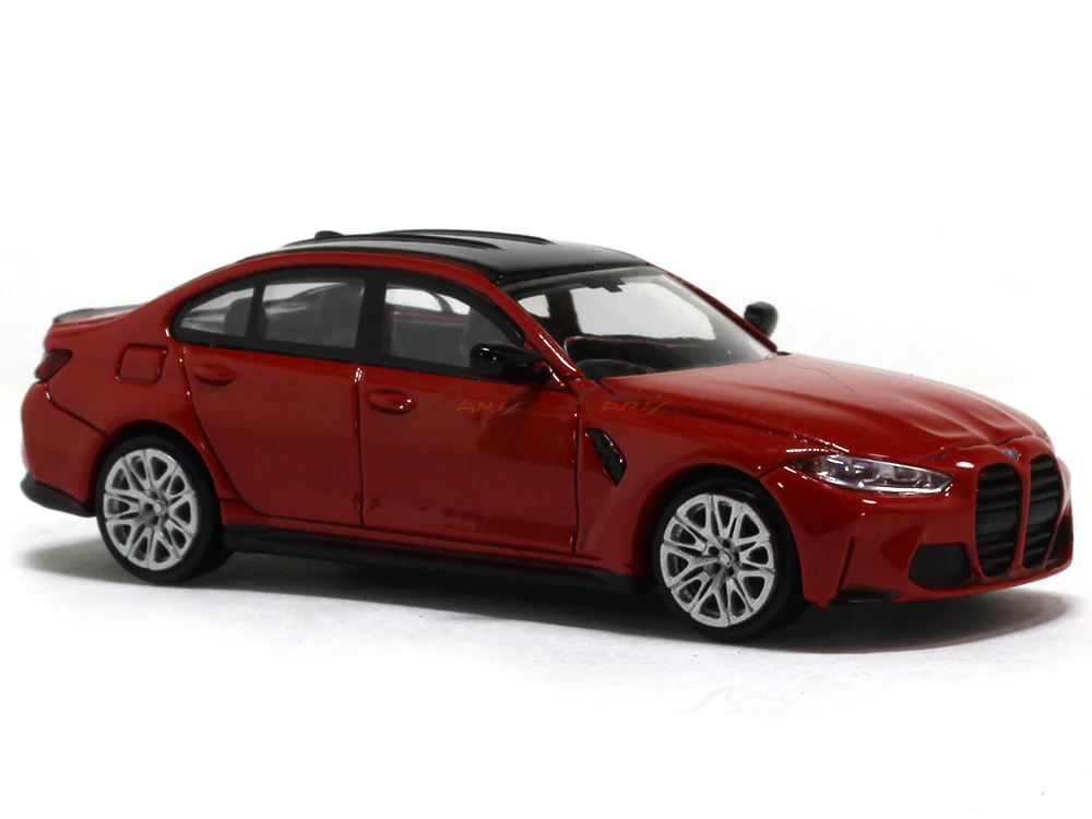 BMW M3 G80 red 1:64 Para64 diecast scale miniature car - Image 6