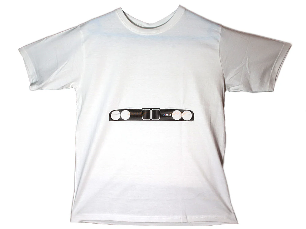 BMW M3 grill design white T Shirt - Image 2