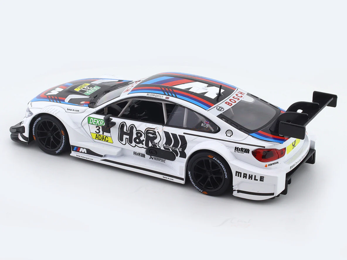 BMW M4 DTM No.31 1:24 MSZ licensed diecast Scale Model car collectible - Image 15