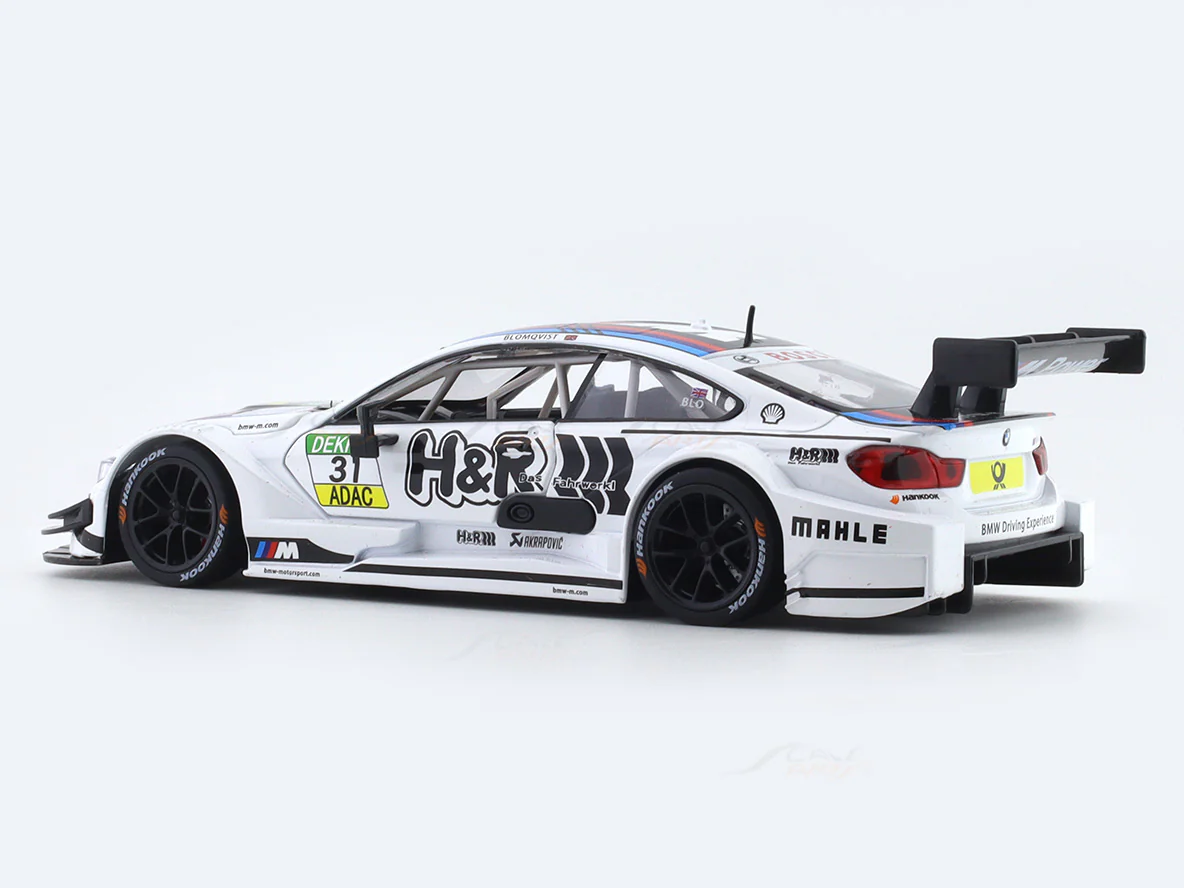 BMW M4 DTM No.31 1:24 MSZ licensed diecast Scale Model car collectible - Image 3