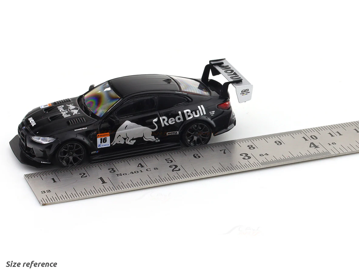 BMW M4 G82 RedBull with figure 1:64 TimeMicro diecast scale model car miniature - Image 10