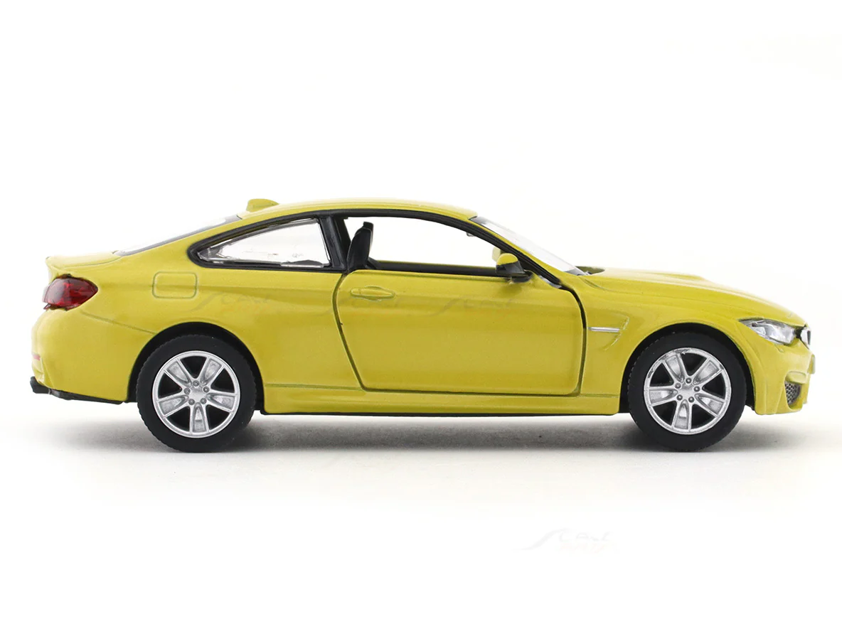 BMW M4 green 1:33-42 RMZ City licensed pull back car scale model - Image 5
