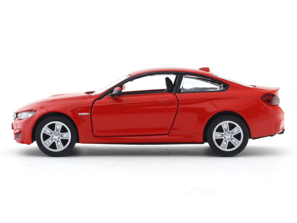 BMW M4 Red 1:33-42 RMZ City licensed pull back car scale model - Image 2