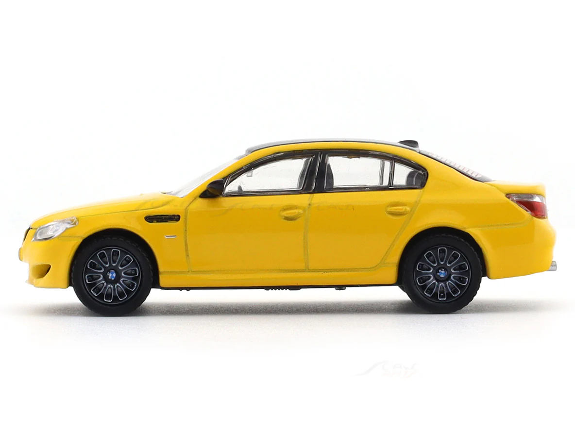 BMW M5 E60 Yellow 1:64 Shadow diecast scale model car miniature collectible - Image 2