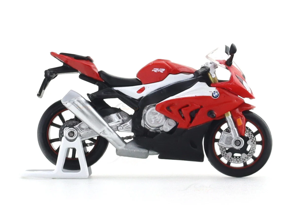 BMW S1000RR red 1:64 CM Model diecast scale bike model collectible - Image 6
