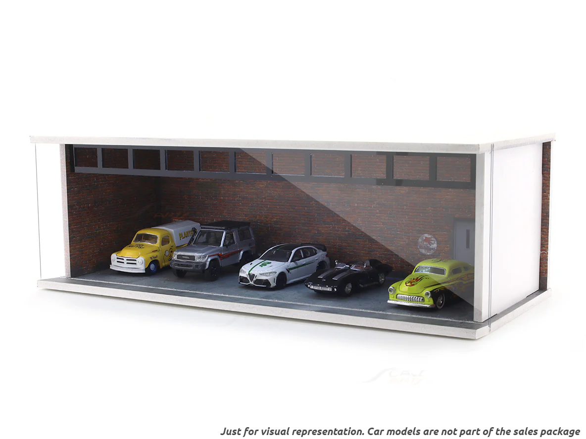 Brick Basement Garage Design A diorama for 1:64 Scale Arts India - Image 2