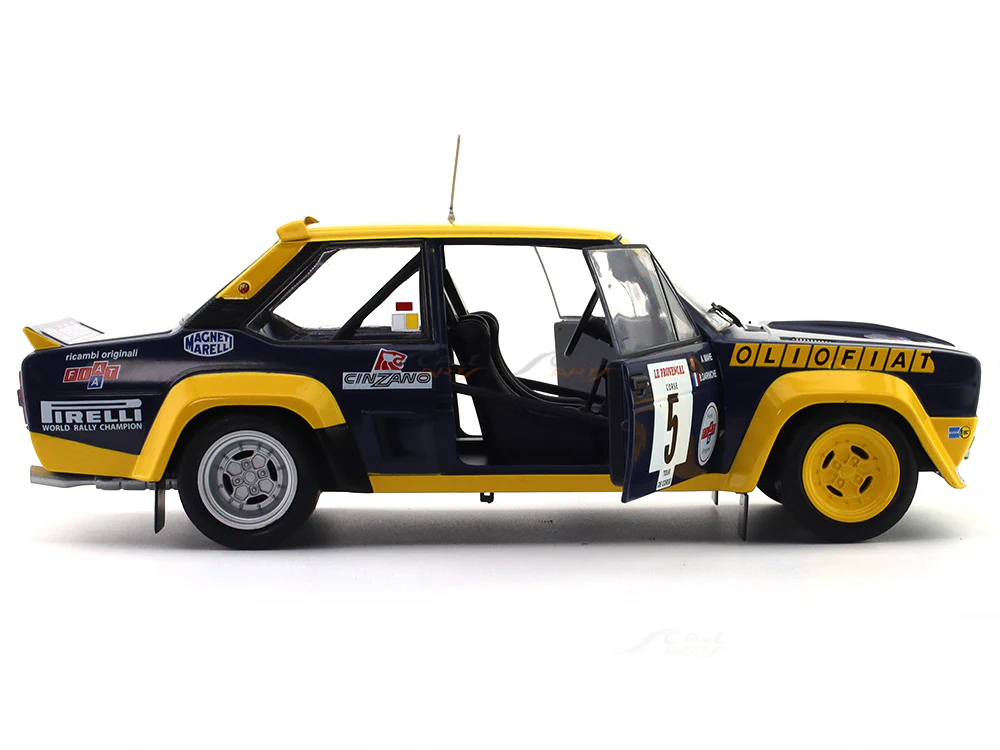 1977 Fiat 131 Abarth #5 1:18 Solido diecast scale model - Image 11