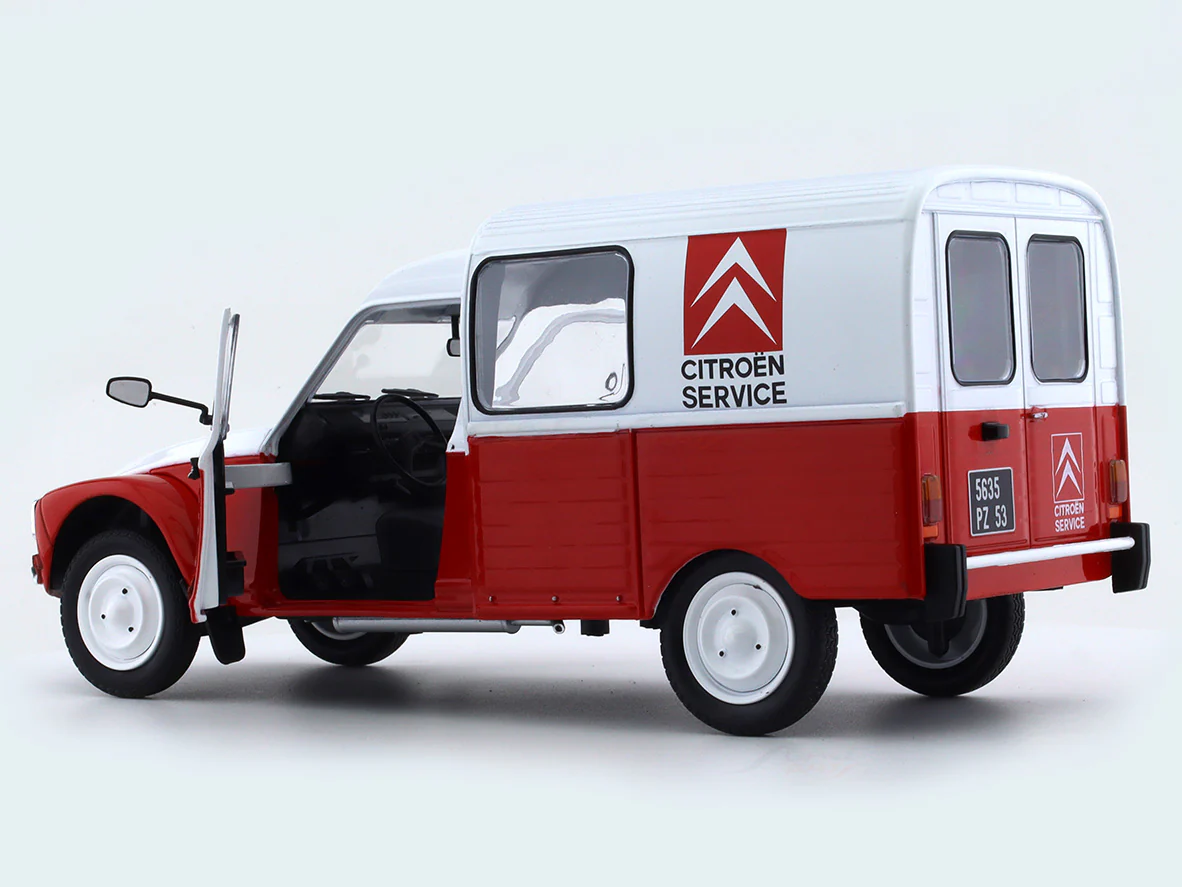 1984 Citroen Acadiane Assistance Van 1:18 Solido diecast scale model car collectible - Image 9