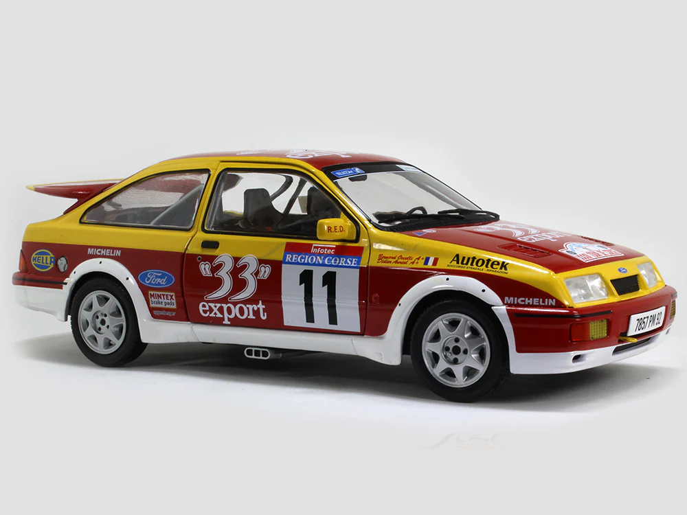 1987 Ford Sierra Cosworth RS Tour De Corse 1:18 Solido diecast Scale Model car - Image 6