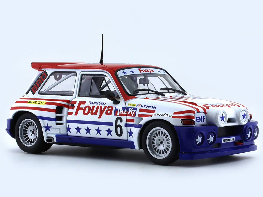 Broken packaging : 1987 Renault 5 Maxi Turbo 1:18 Solido diecast Scale Model collectible - Image 6