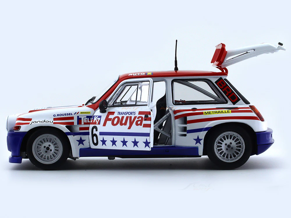 Broken packaging : 1987 Renault 5 Maxi Turbo 1:18 Solido diecast Scale Model collectible - Image 8