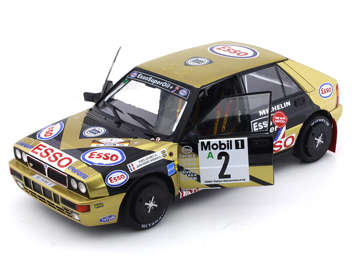 Broken packaging : 1992 Lancia Delta HF Integrale 1:18 Solido diecast scale model car collectible - Image 16