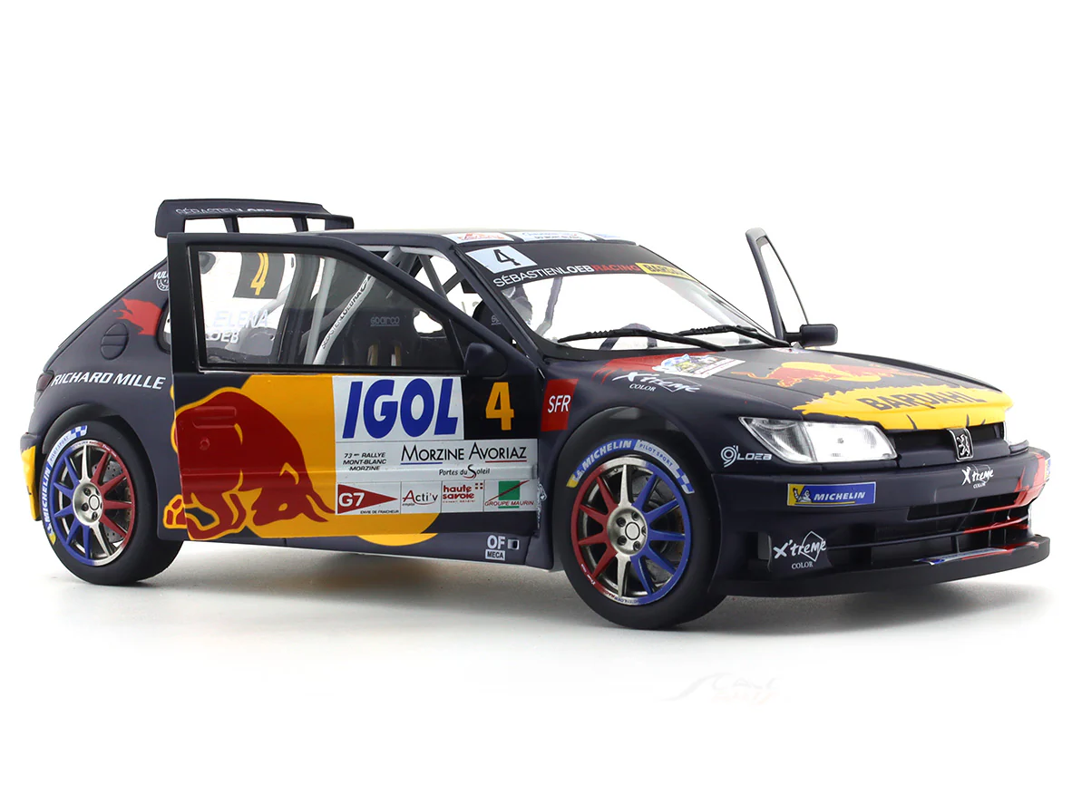 2021 Peugeot 306 Maxi #4 1:18 Solido diecast Scale Model collectible - Image 12