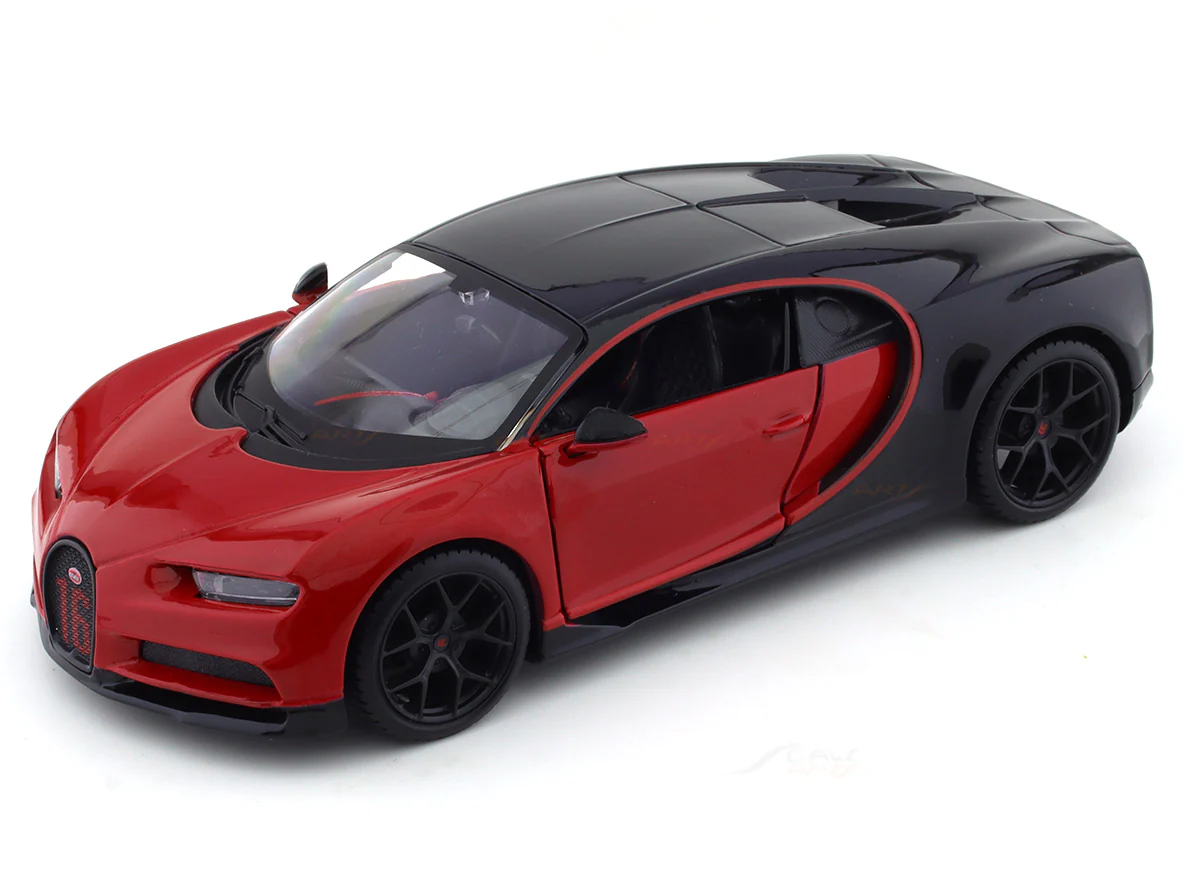 Bugatti Chiron Sport #16 Red 1:24 Maisto licensed diecast Scale Model car - Image 10