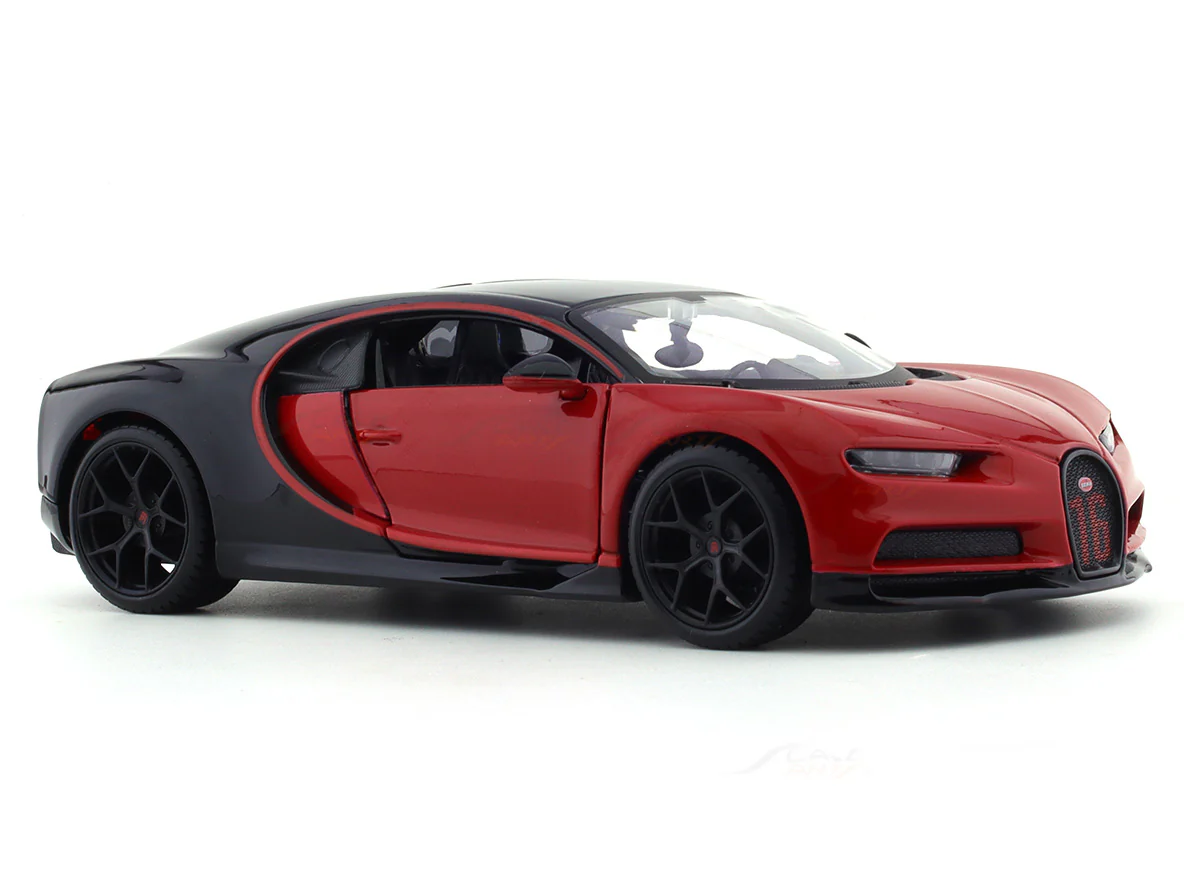 Bugatti Chiron Sport #16 Red 1:24 Maisto licensed diecast Scale Model car - Image 6