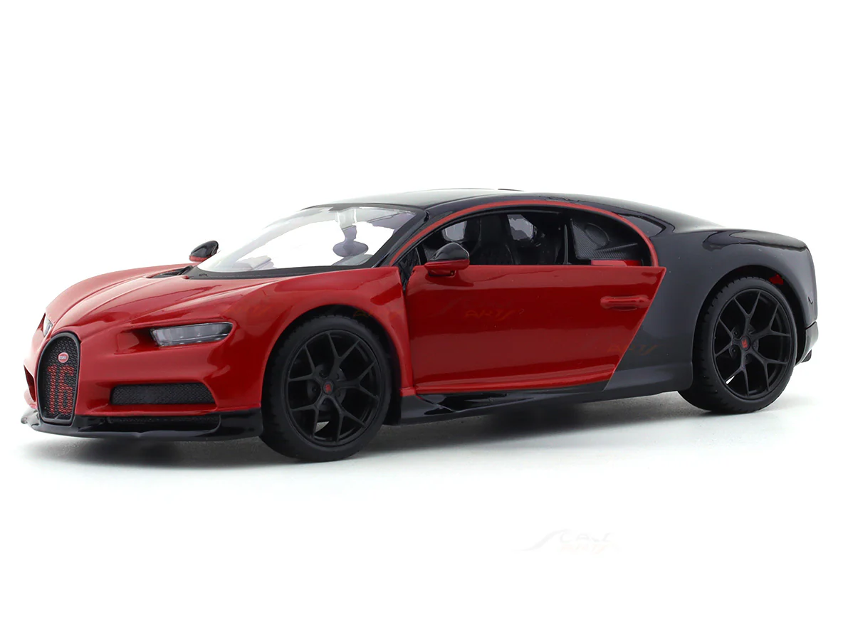 Bugatti Chiron Sport #16 Red 1:24 Maisto licensed diecast Scale Model car - Image 7
