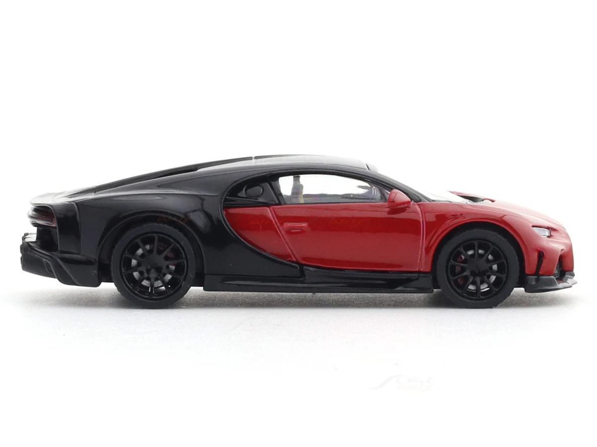 Bugatti Chiron Supersport red 1:64 PosterCars licensed diecast scale model car miniature car - Image 5