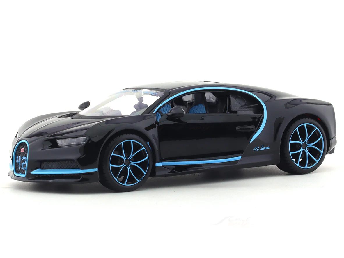 Bugatti Chiron World Record #42 1:24 Maisto diecast alloy scale model car - Image 7