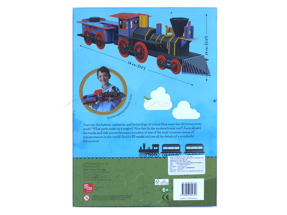 Build a Locomotive 3D - The history of Trains : Book - Image 4