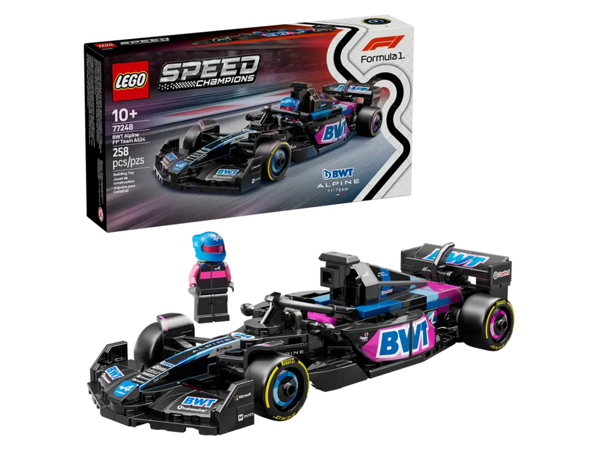 BWT Alpine F1 Team A524 Race Car : LEGO set - Image 3