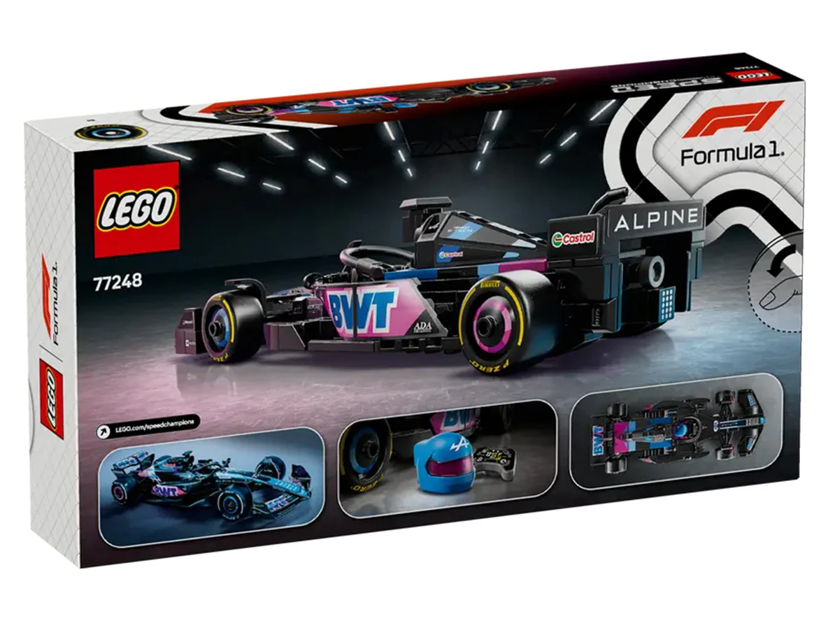 BWT Alpine F1 Team A524 Race Car : LEGO set - Image 4