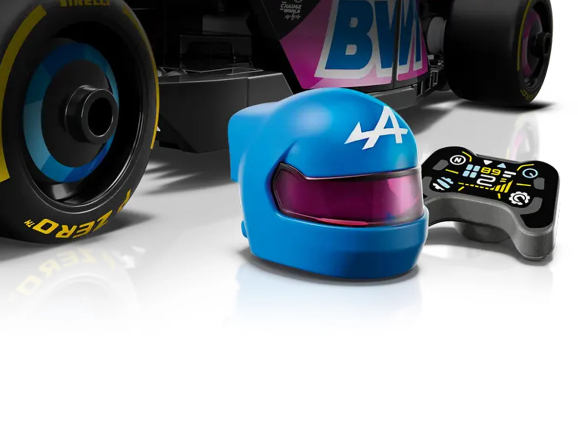 BWT Alpine F1 Team A524 Race Car : LEGO set - Image 8