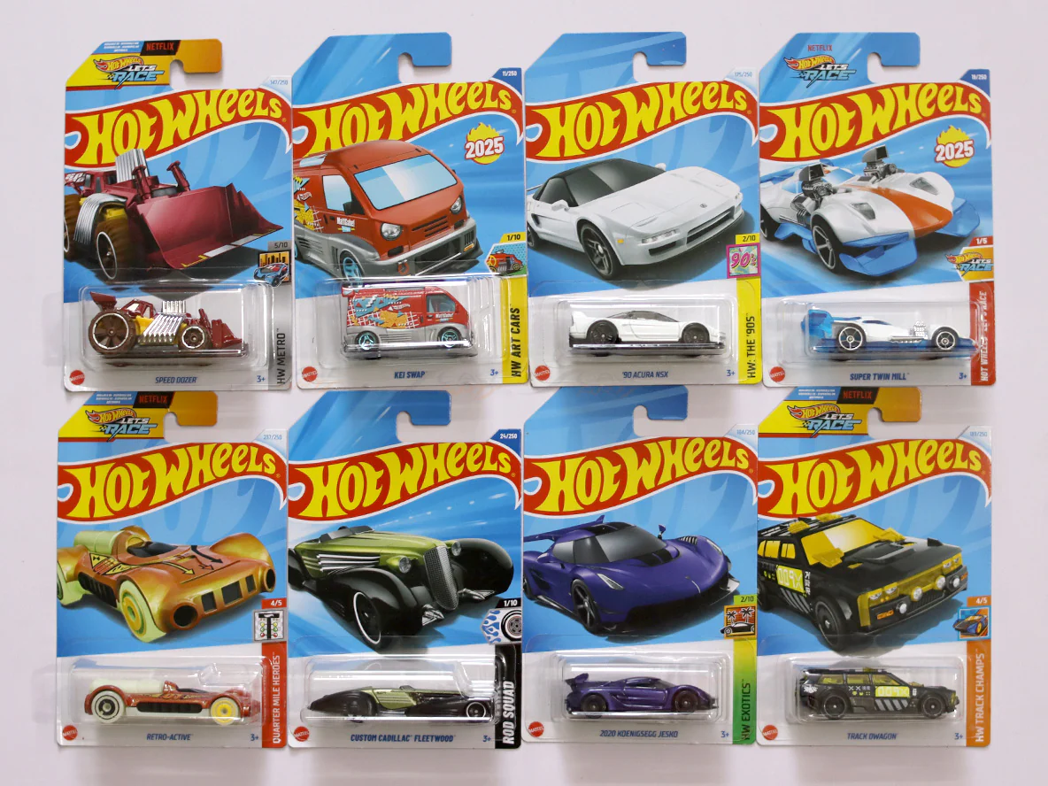 C4982 assortment Set BV 1:64 Hotwheels model car set of 8