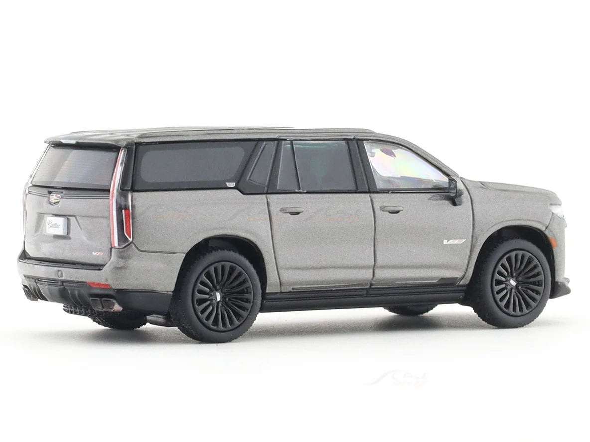 Cadillac Escalade CSV grey 1:64 Shadow Pro diecast scale model car miniature - Image 4