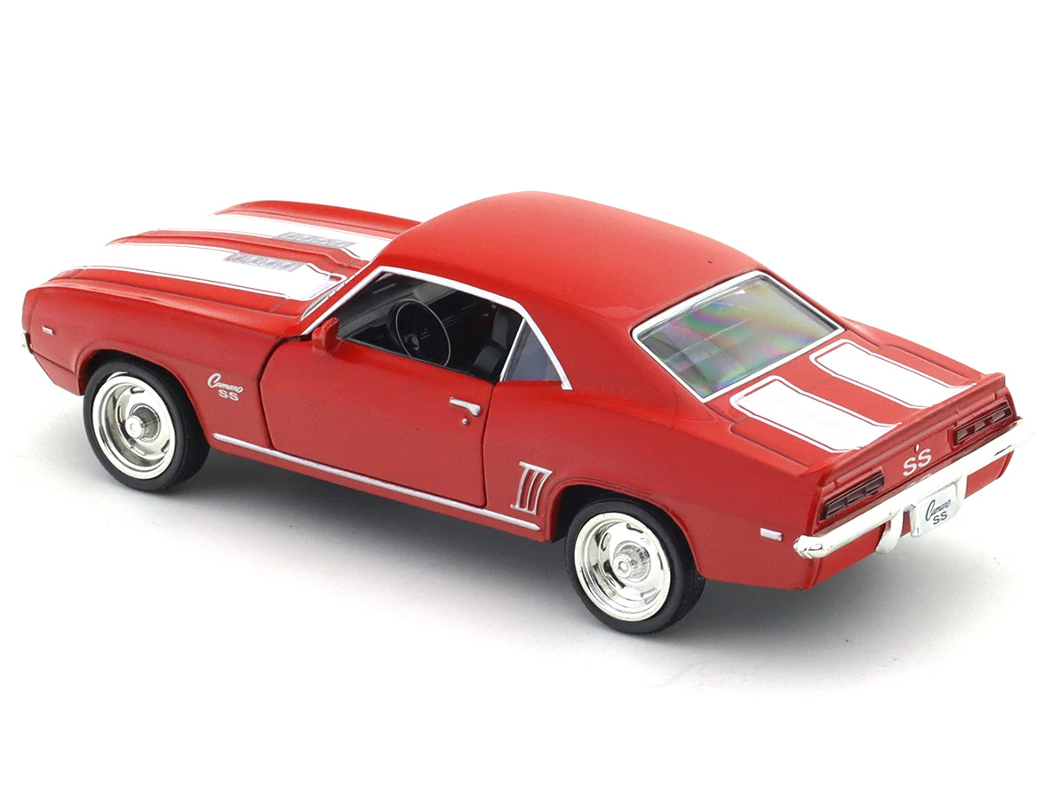 Chevrolet Camaro SS red 1:33-42 RMZ City licensed pull back car scale model - Image 10