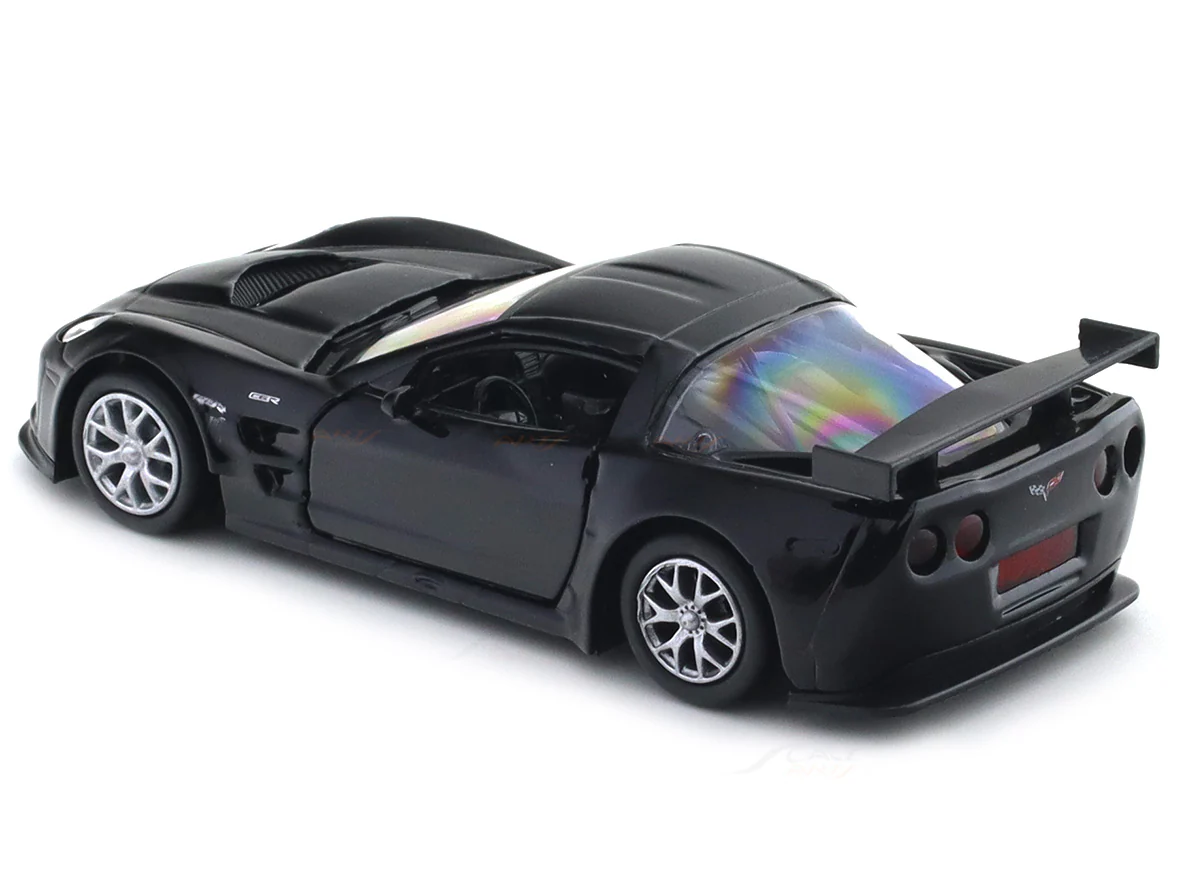 Chevrolet Corvette C6-R black 1:33-42 RMZ City licensed pull back car scale model - Image 11