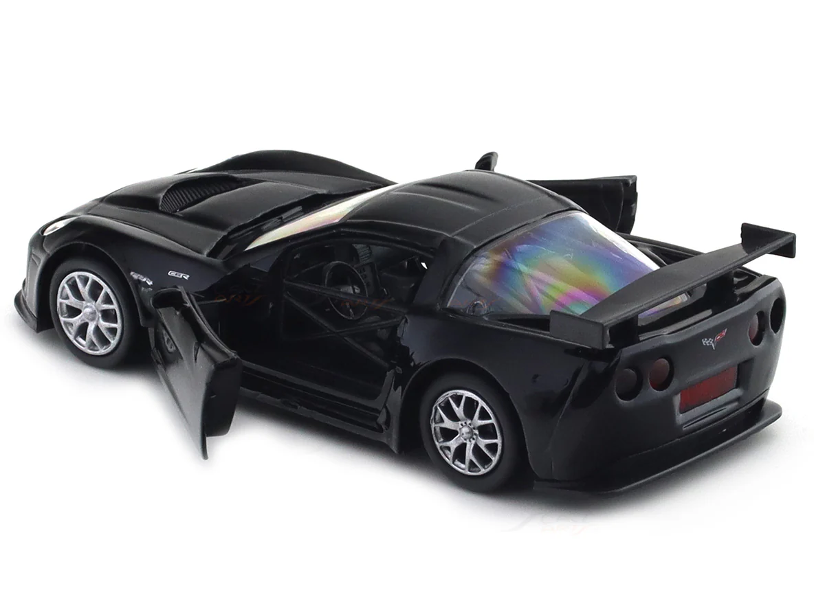 Chevrolet Corvette C6-R black 1:33-42 RMZ City licensed pull back car scale model - Image 13